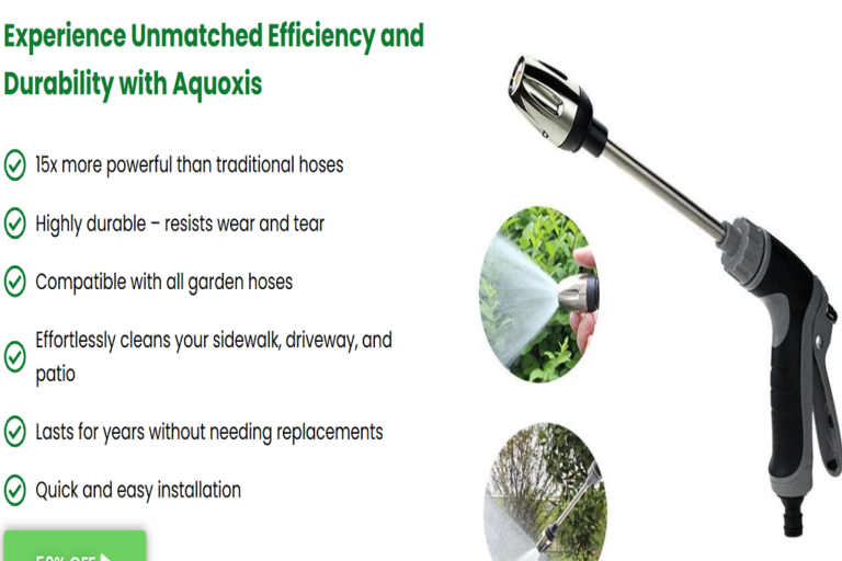 Aquoxis Pressure Washer Nozzle Evaluated