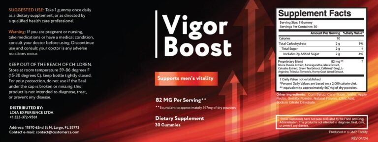 Vigor Boost Gummies Exploding in 2026