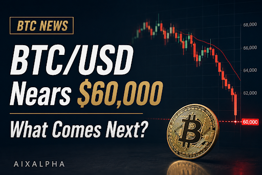 BTCUSD Nears 60,000