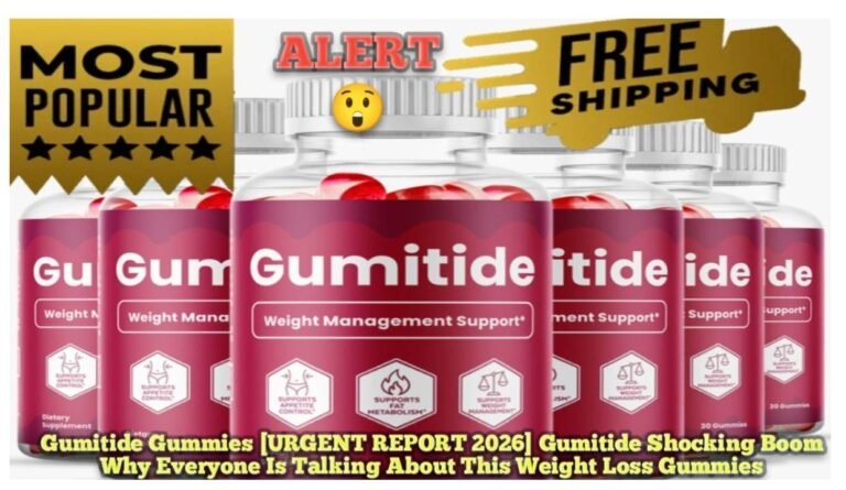 Gumitide Gummies [URGENT REPORT 2026]