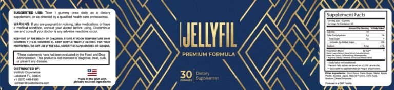 JellyFil Supplement Claims Evaluated