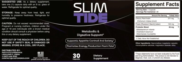 SlimTide Capsules [UPDATED WARNING 2026]