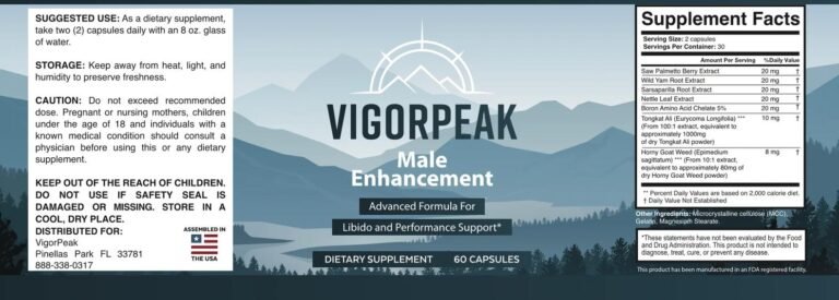 VigorPeak [URGENT REPORT 2026]