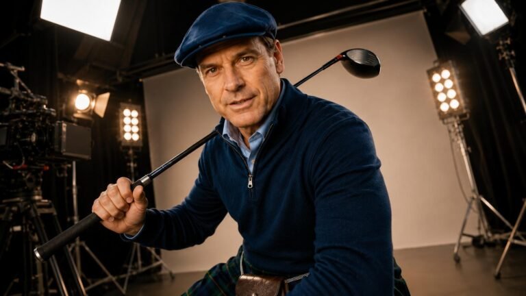 1. Duff Foreman - Headshot - Studio with Golf Club