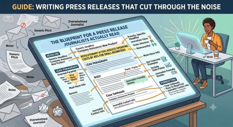 How to Write a Press Release Journalists Actually Read