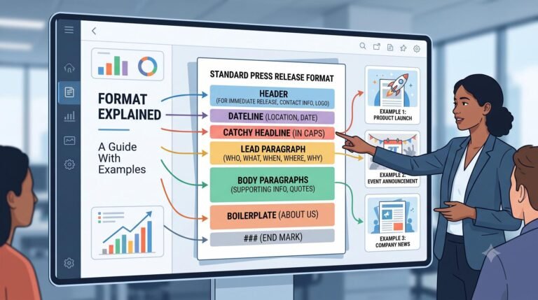 Press Release Format Explained A Guide With Examples